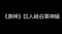 《原神》巨人峡谷草神瞳怎么拿