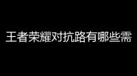 王者荣耀对抗路有哪些需要注意的细节 (王者荣耀游戏对抗路教学)