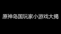原神岛国玩家小游戏大揭秘，笑到你肚子疼的神奇玩法！