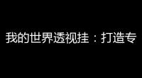 我的世界透视挂：打造专属的梦幻空间，提升沉浸感