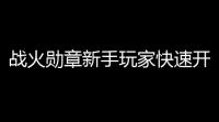 战火勋章新手玩家快速开荒攻略 新玩家开荒保姆级技巧分享