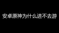 安卓原神为什么进不去游戏,为什么原神游戏进入不了为什么原神在vivo下架了