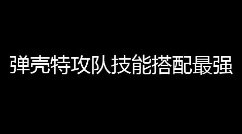 脚本辅助器,弹壳特攻队技能搭配最强推荐攻略2025