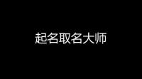 起名取名大师