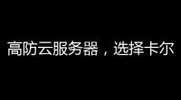 高防云服务器，选择卡尔云 – 安全、稳定，助力企业数字化转型