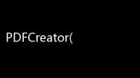 PDFCreator(pdf虚拟打印机) 40424903 中文免费版