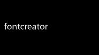 fontcreator 115下载 附注册机