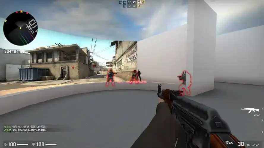 CSGO透视挂：突破视角限制，精准打击的利器。