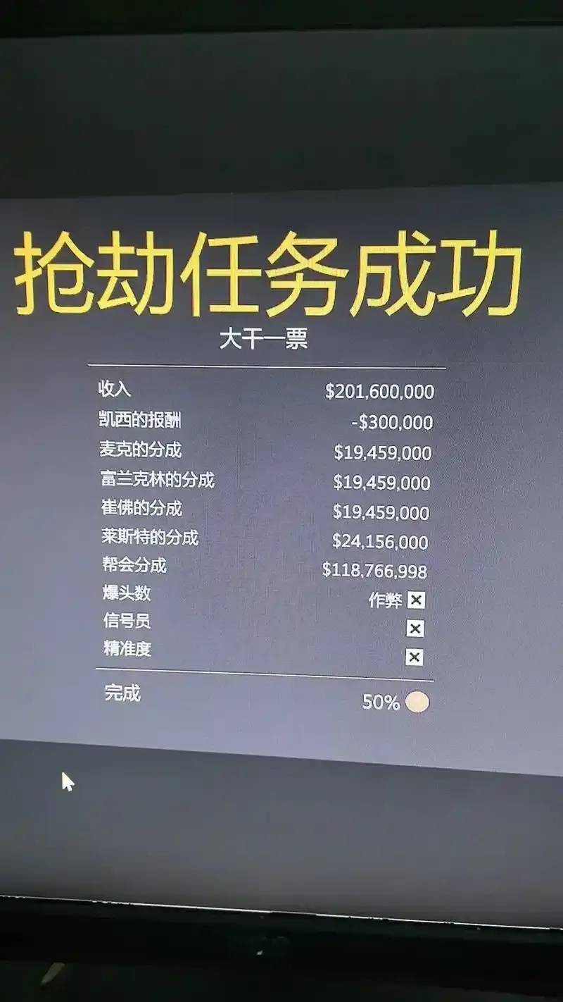 GTA5实用攻略：无需刷钱，一键完成任务指南