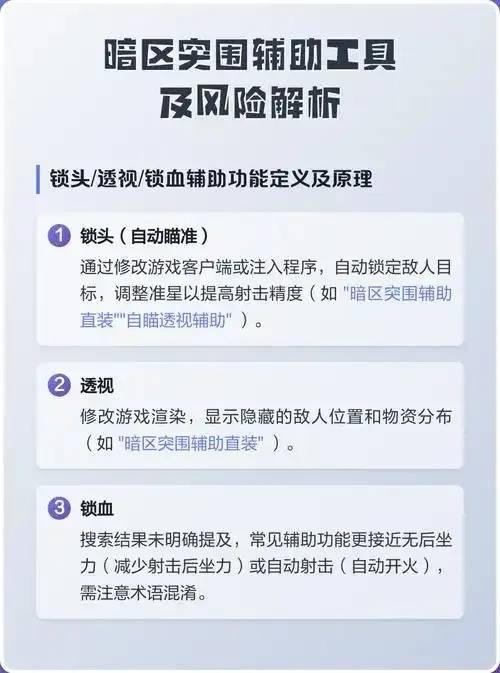 暗区突围辅助器开挂作弊：探寻虚拟世界的灰色地带与正义之殇