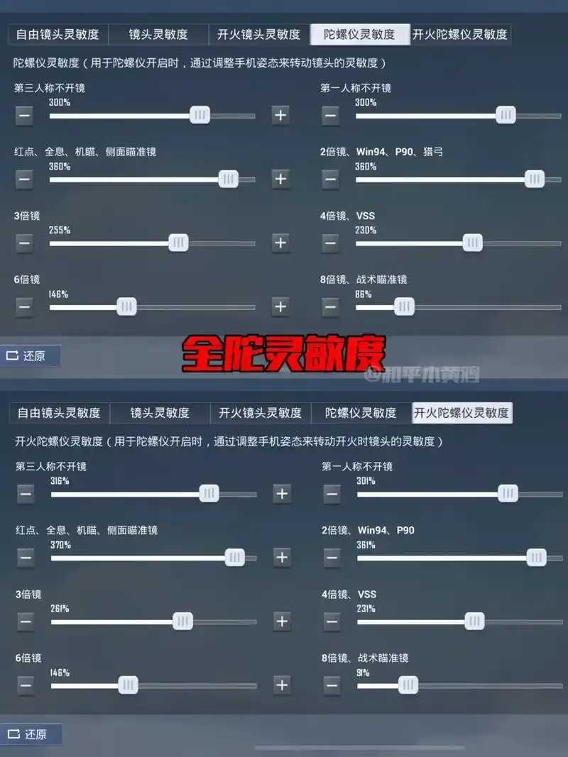 和平精英灵敏度极限稳定技巧