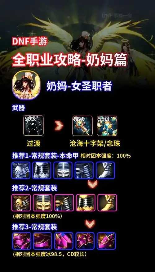 dnf手游,辅助奶妈,最强攻略
