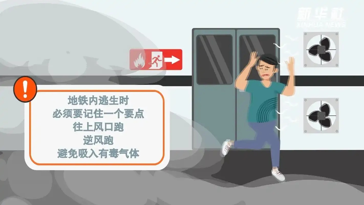 地铁火灾逃生指南及应对措施
