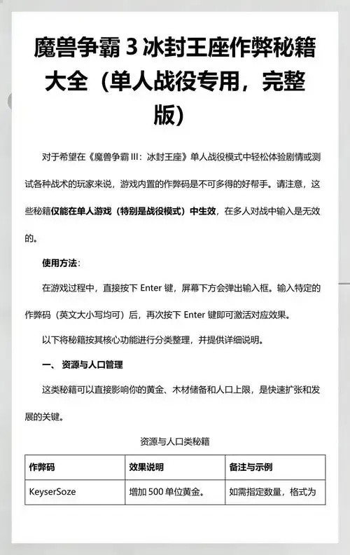 冰封王座终极密码揭秘：隐藏剧情+稀有装备+全服速通攻略全公开！