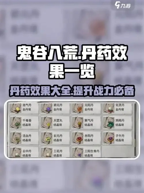 鬼谷八荒法宝品质提升全攻略