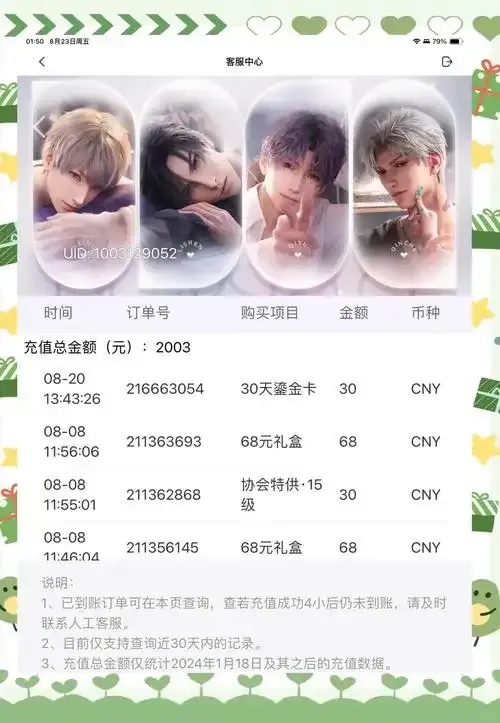 恋与制作人VIP等级及所需氪金金额全解析