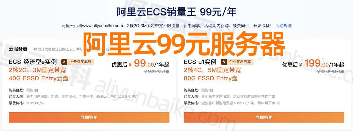 99元服务器高性价比配置解析