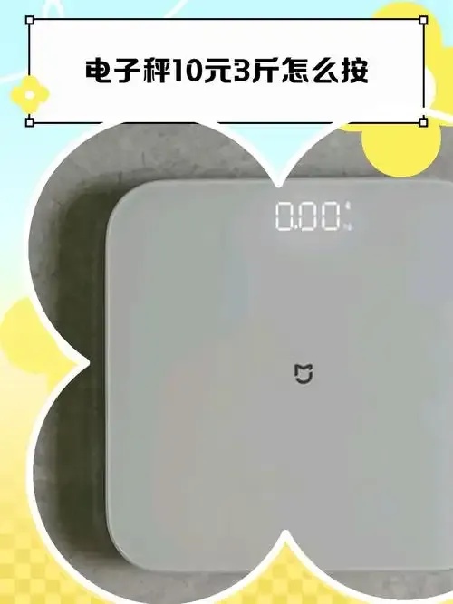 10块钱3斤电子秤按几_2