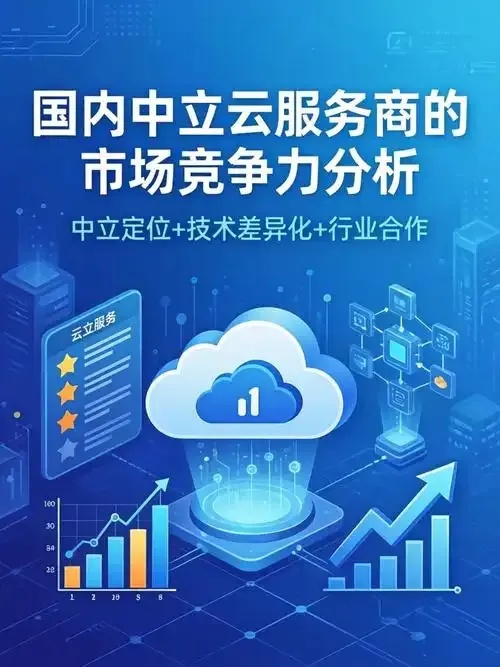 国内云服务主要提供商市场格局分析