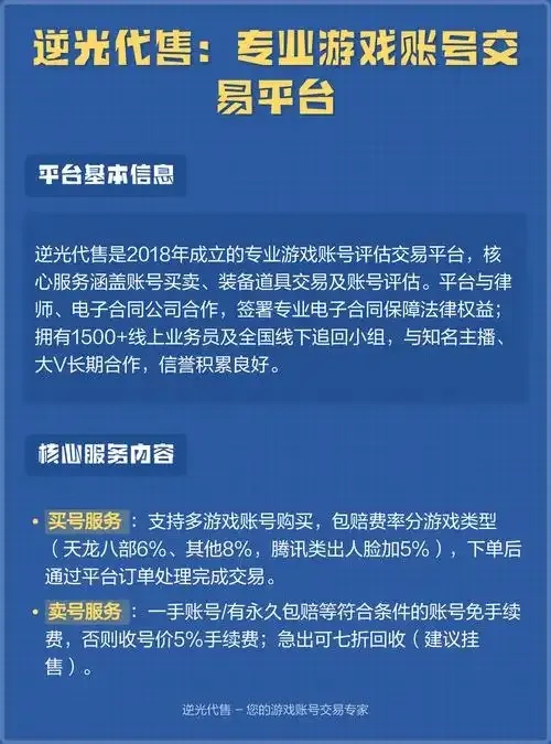 专门买卖游戏账号的平台全面解析