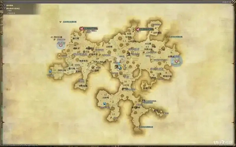 最终幻想14地图标识攻略:快速掌握游戏地图标识