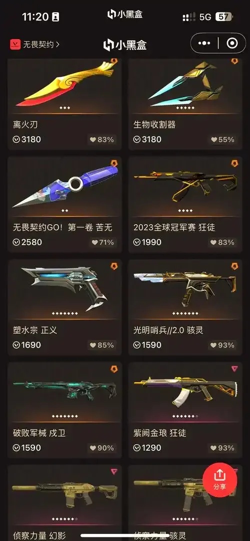 无畏契约皮肤热门排行及推荐
