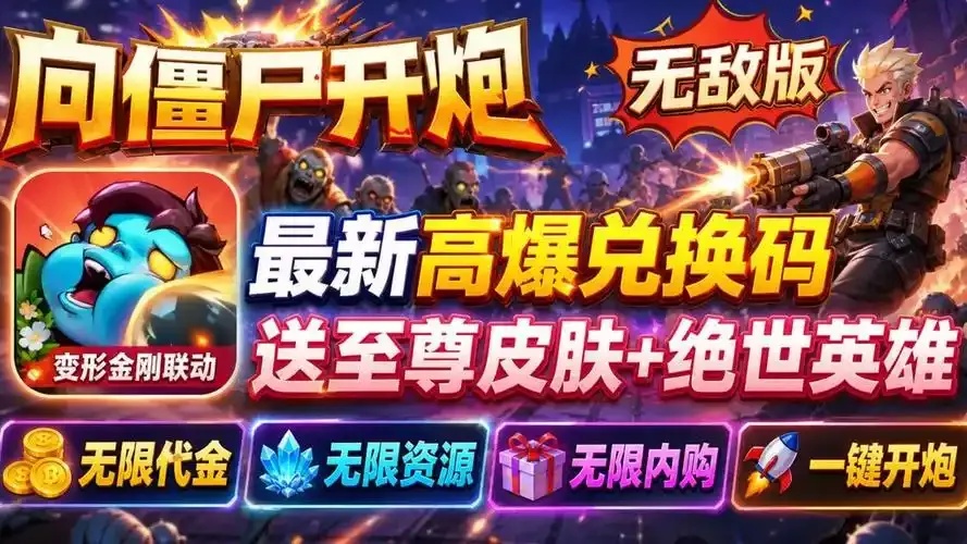 向僵尸开炮无限钻石版无限金币中文版手机