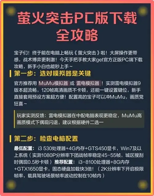 萤火突击外挂免费版下载入口,附使用教程