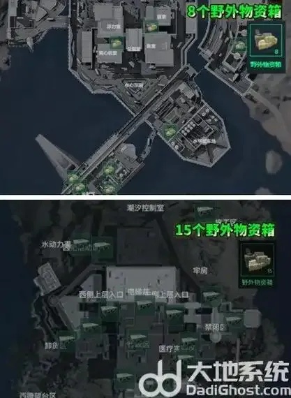 三角洲物资地图