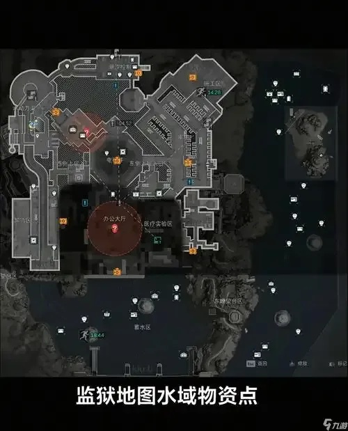 三角洲物资点地图
