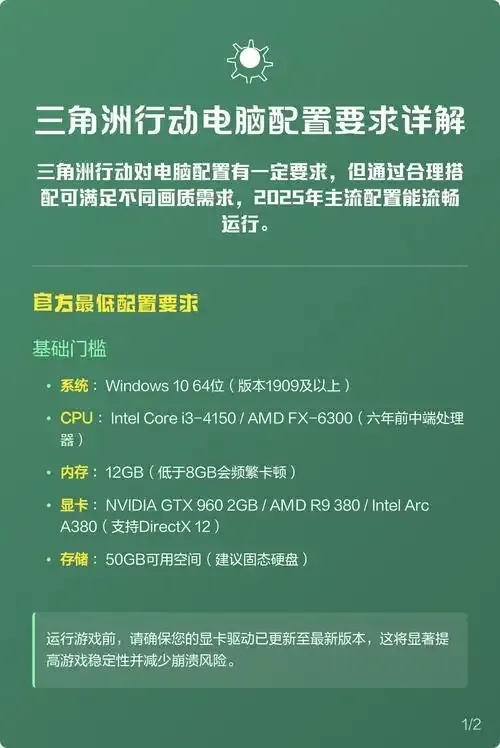 三角洲行动科技参数