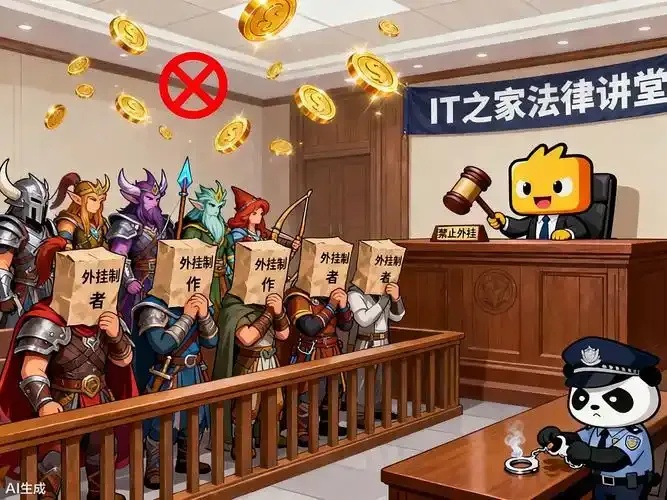 曙光英雄外挂团伙被警方打击