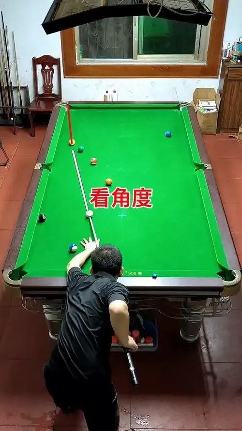 台球瞄准原理