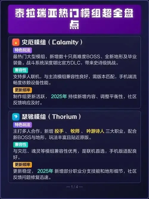 泰拉瑞亚辅助模组推荐