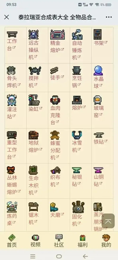 泰拉瑞亚科技流程指南