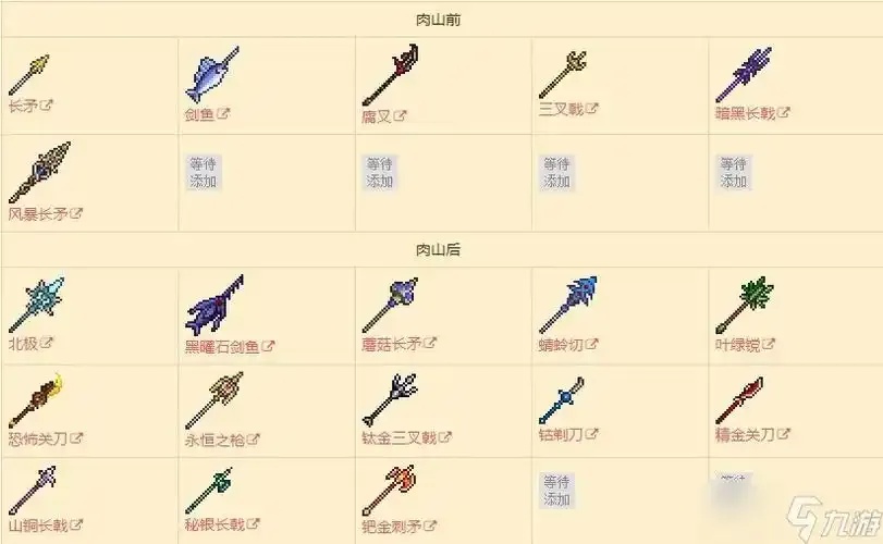泰拉瑞亚十大神器排行盘点
