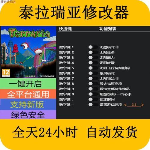 泰拉瑞亚通用修改器使用指南与功能解析
