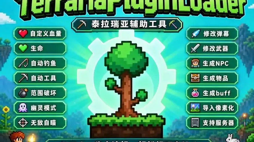 泰拉瑞亚外挂辅助器手机-致命外挂!你敢用吗?