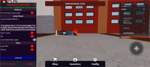 roblox(汉化作弊菜单)解析