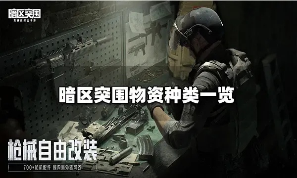 暗区突围透视物资挂v1.0.1无敌版