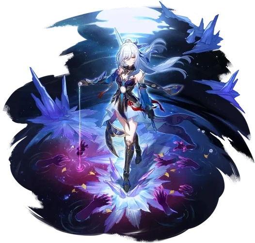 崩坏:星穹铁道科技感强的立绘