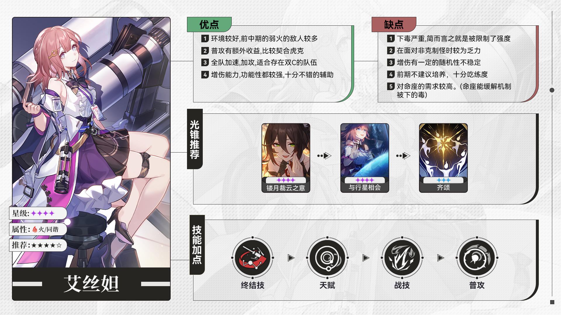 崩坏星穹铁道辅助哪个角色厉害