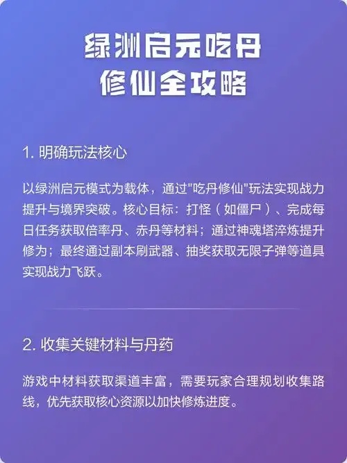 吃丹修仙助手:修炼进阶必备工具指南