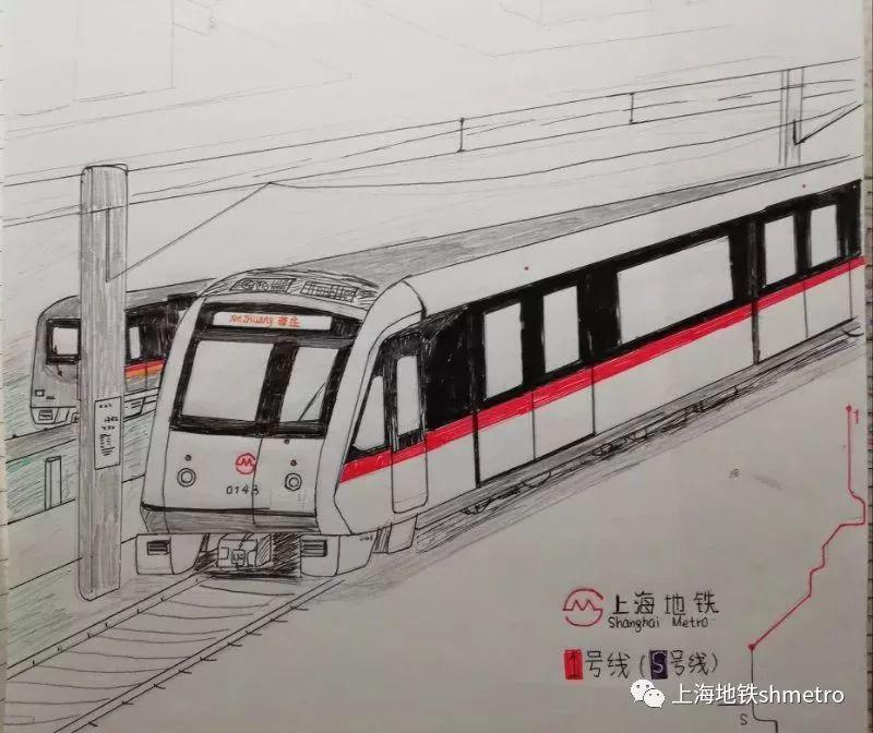 地铁透视图绘画:怎么画出逼真的地铁站点?