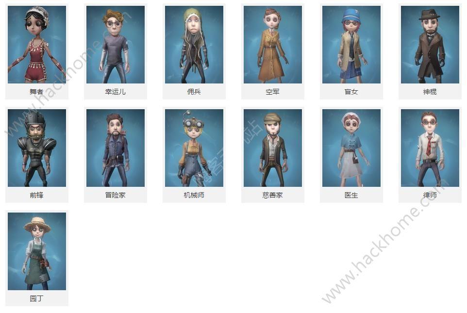 第五人格所有角色获取秘籍
