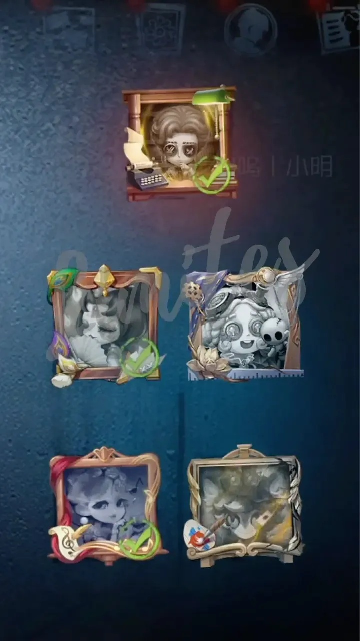 第五人格最稀有的5个挂件是什么?