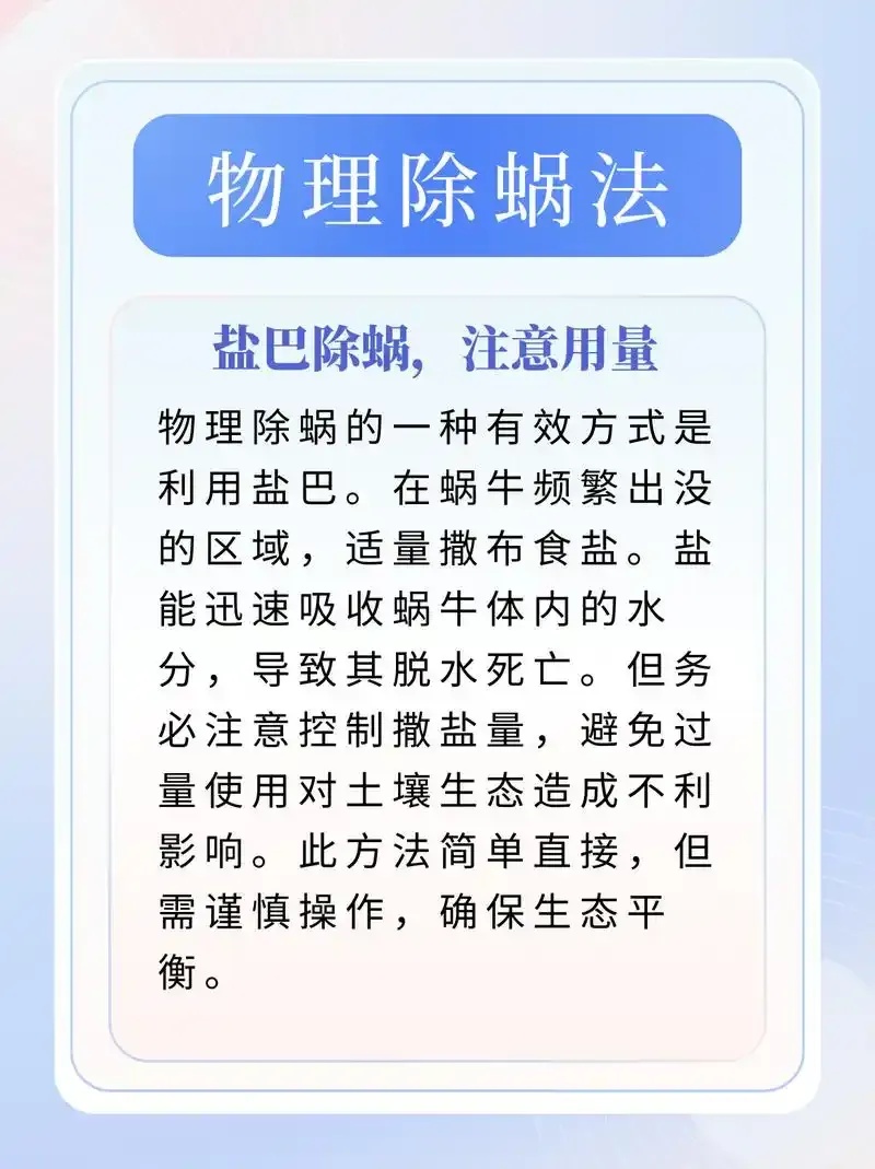防治蜗牛最有效的方法是什么?