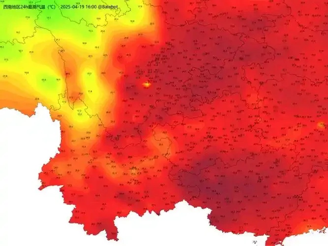 广西大部天气炎热,需警惕高温中暑!