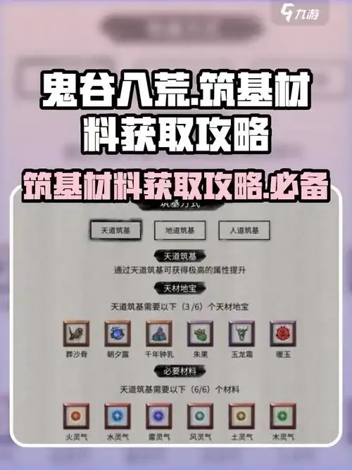 鬼谷八荒辅助材料怎么获得:详细获取指南