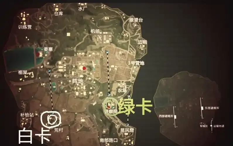 和平精英黑卡金库在哪个地图